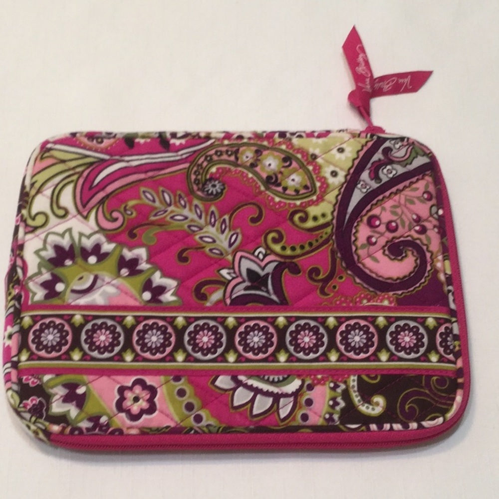 Vera Bradley Tablet Sleeve Very Berry Paisley